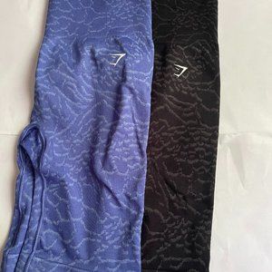 BRAND NEW! BUNDLE Gymshark Animal Print Biker Shorts in M